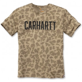 T -shirt workwear Block avec logo kaki foncé - Carhartt
