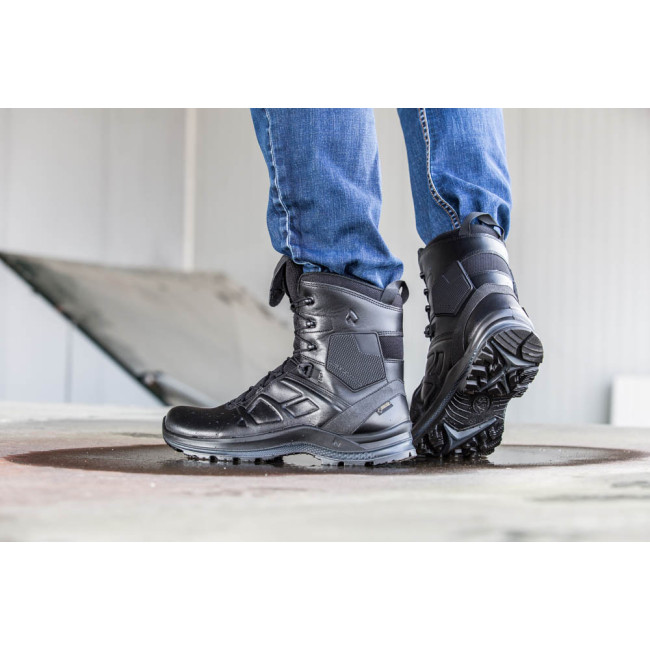 Arbeitsschuhe Black Eagle Tactical 2.0 GTX high O2 schwarz - Haix