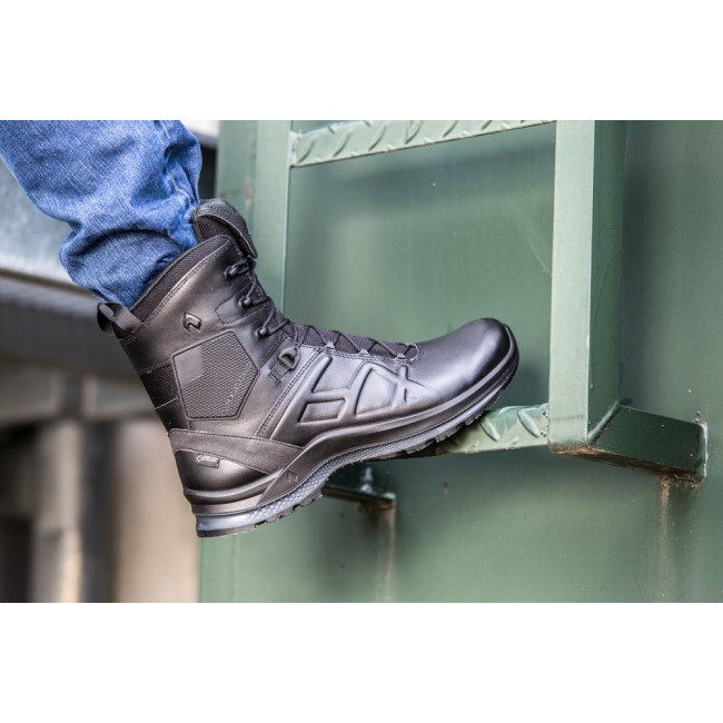 Chaussures de travail Black Eagle Tactical 2.0 GTX high O2 noir - Haix