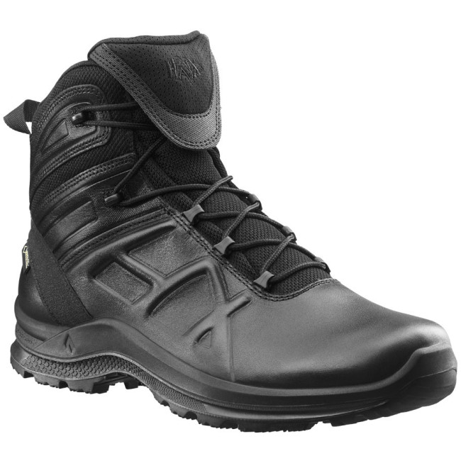 Buty robocze Black Eagle Tactical 2.0 GTX mid O2 czarne - Haix