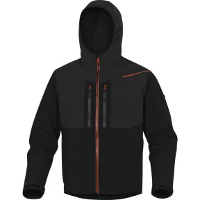 Veste softshell horten2 noir orange - Delta Plus