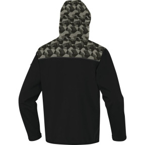 Softshell-Jacke Horten2 Schwarz Camo - Delta Plus