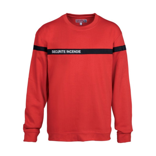 Sweat Shirt Sécurité Incendie - CityGuard