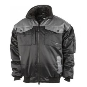 Veste de pilote 4 en 1 Allrounder Noir et Gris - Albatros