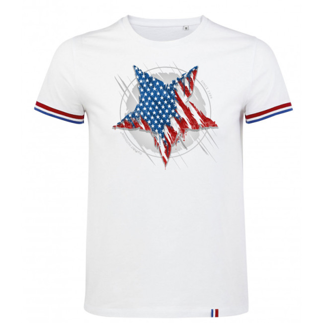 TS Etoile US Tricolor wit - Army Design by Summit Outdoor