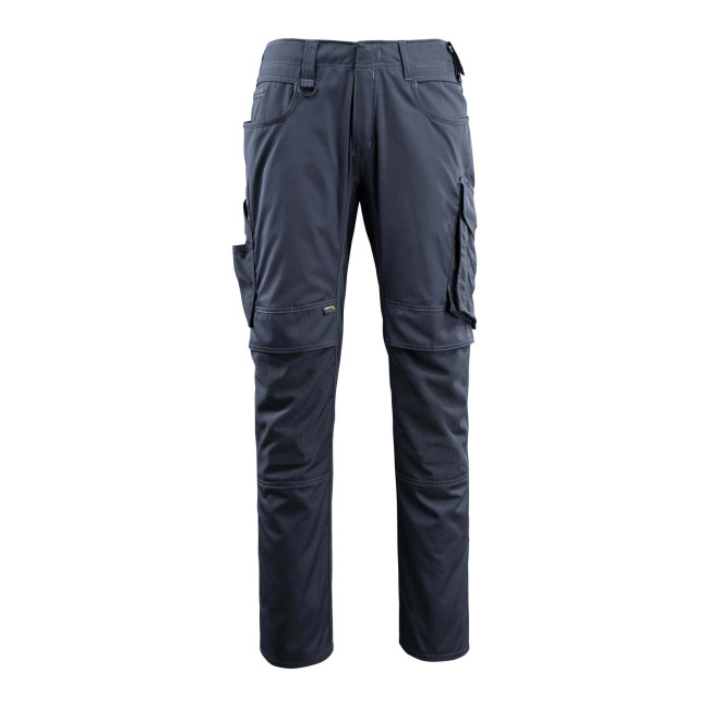 Pantalon avec poches genouillères UNIQUE Marine foncé - Mascot