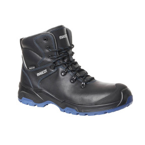 Chaussures de sécurité hautes FOOTWEAR FLEX S3 Noir/Bleu - Mascot