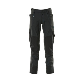 Pantalon avec poches genouillères ADVANCED Noir - Mascot