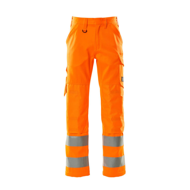 Broek met kniebeschermerzakken SAFE LIGHT HV Oranje - Mascot