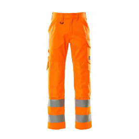 Pantalon avec poches genouillères SAFE LIGHT HV Orange - Mascot