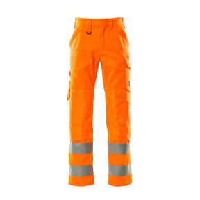 Pantalon avec poches genouillères SAFE LIGHT HV Orange - Mascot