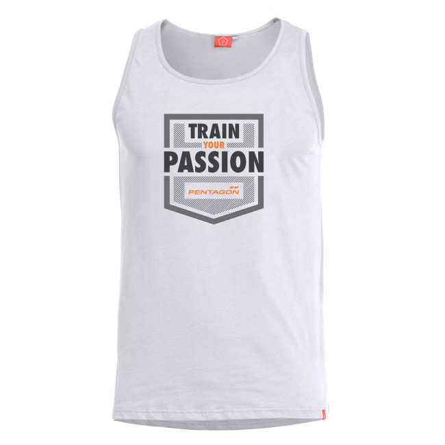 Astir T-Shirt Train your Passion White - Pentagon