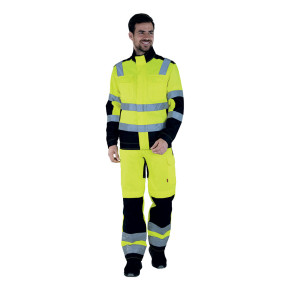 Kurtka robocza Lux HV Żółta / Czarna - Lafont