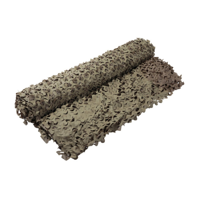 Rouleau filet camo 1,5 X 50 m coyote - Stepland