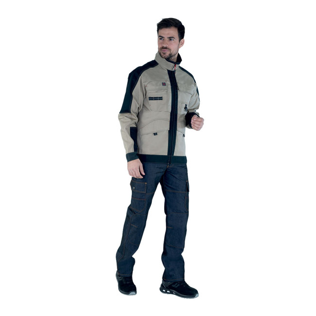 Werkblouson Shear Beige / Zwart - Lafont
