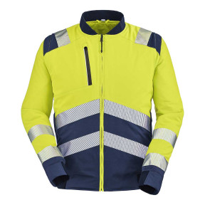 Blouson Teddy Alpilles HV Jaune / Marine - Lafont