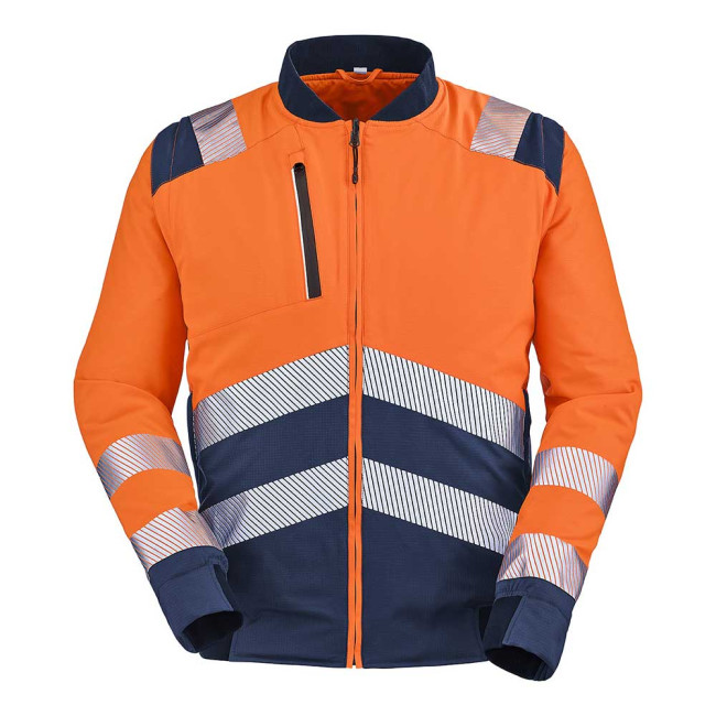 Teddy blouson Alpilles HV Oranje / Marine - Lafont