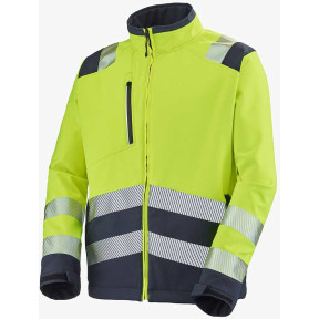 Softshell-Jacke Tatras neongelb und marineblau - Lafont