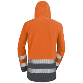 Gefütterter Parka Erwin in Neonorange und Marineblau - Lafont