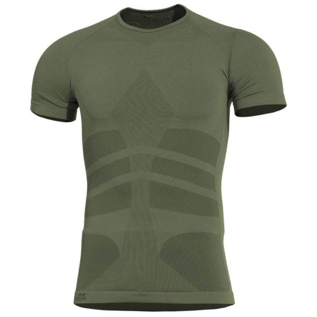 Tee shirt Plexis manches courtes Camo Vert - Pentagon