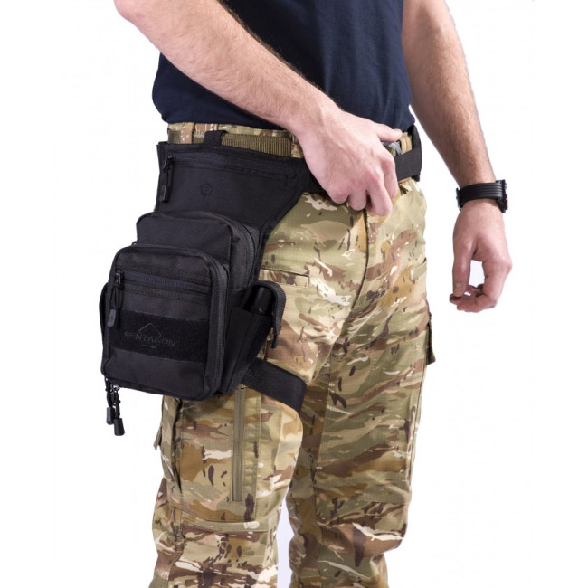 Dijholster Max-S 2.0 Zwart - Pentagon