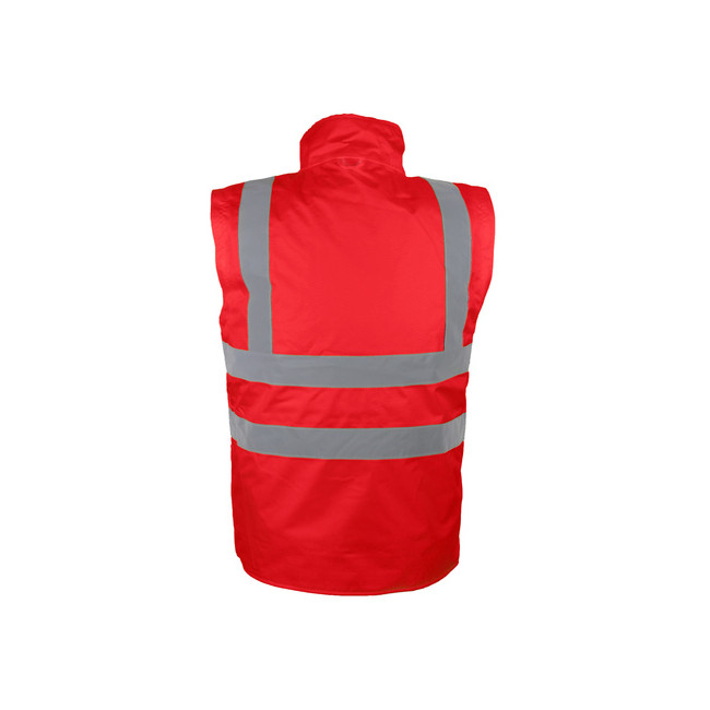 Parka 4 en 1 haute visibilité rouge - Singer Safety