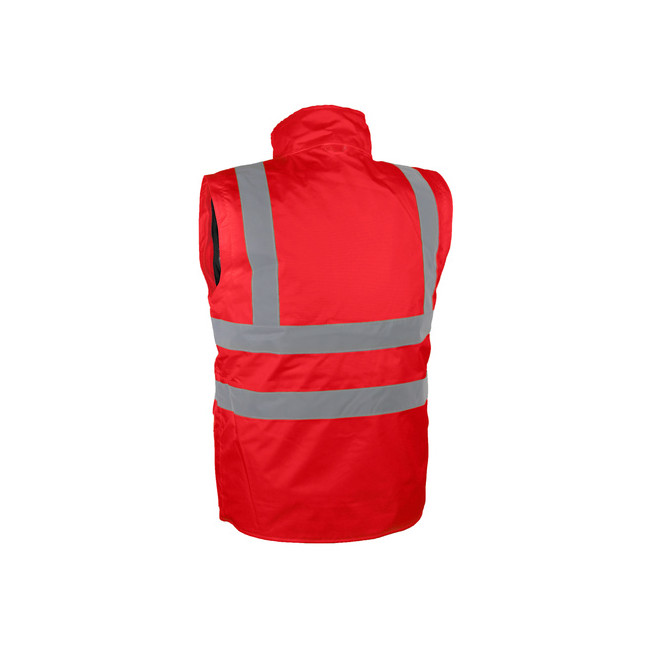4-in-1 Warnschutz-Parka rot - Singer Safety