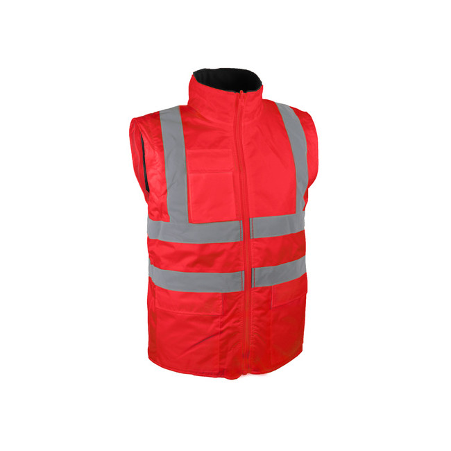 Parka 4 en 1 haute visibilité rouge - Singer Safety