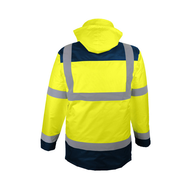 4-in-1 Warnschutzparka gelb - Singer Safety