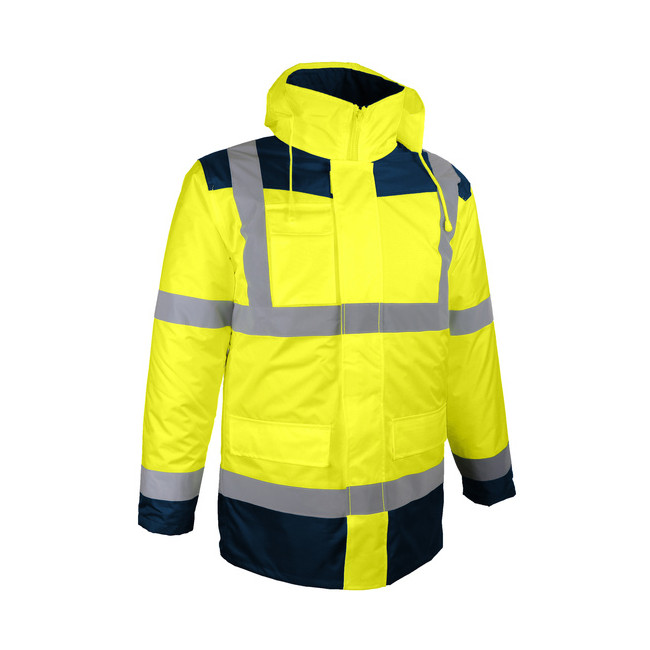 4-in-1 Warnschutzparka gelb - Singer Safety