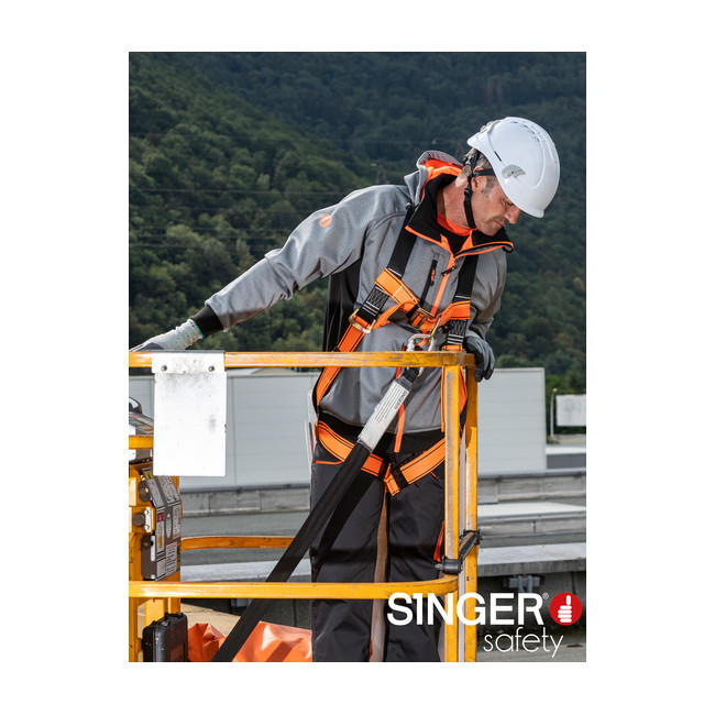 Kurtka softshell szara - Singer Safety