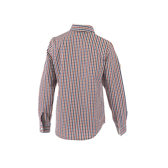 Geruit blousje Belleville Marine/Rood - Lafont