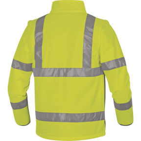 Kamizelka softshell Wysoka widoczność Żółta - Delta Plus