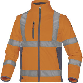 Vest softshell Haute visibilité Orange - Delta Plus