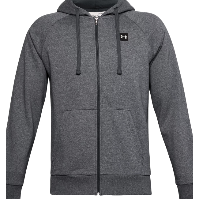 Sudadera con capucha Rival Fleece Full Zip Gris Under Armour