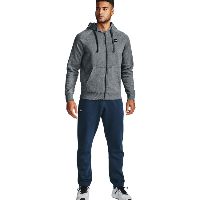 Kapuzenpullover Rival Fleece Full Zip Grau - Under Armour