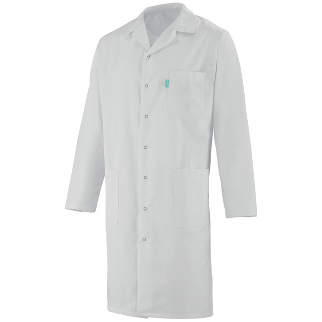 Blouse heren lange mouwen Emeric wit - Lafont