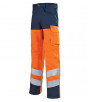 Pantalon haute visibilité Iris (EJ 82) orange et marine - Lafont