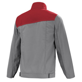BLOUSON GRENAT MINERAL GRIS / ROUGE - Lafont