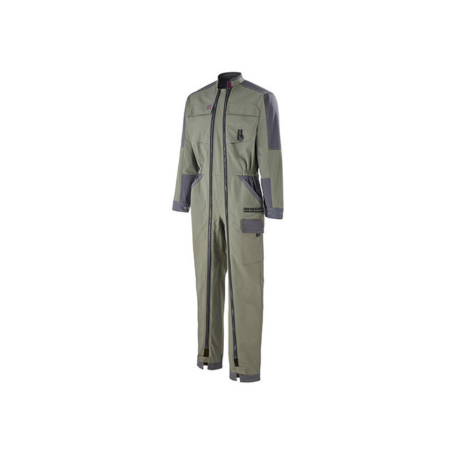 Combinaison de travail Wire Kaki / Charcoal - Lafont