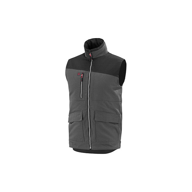 Bodywarmer de travail Hammer Charcoal / Noir - Lafont