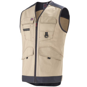 Werkvest Trowel Beige / Zwart - Lafont
