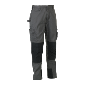 Waterafstotende werkbroek TITAN Grijs/Zwart - Herock