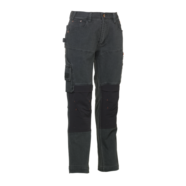 Jeansy Stretch wielokieszeniowe SPHINX Szare Jeans - Herock