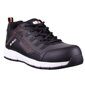 Schwarze S1P Sicherheits-Sneaker Davos - Herock