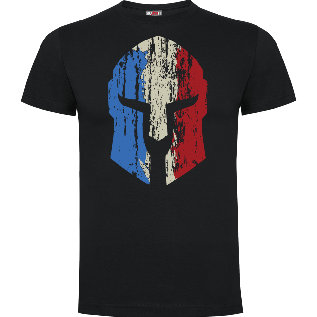 T-shirt 100% bawełna SPARTAN czarny - Army Design by Summit Outdoor