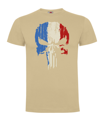 Tee-shirt Sable Punisher Tricolore - Army Design by Summit Outdoor