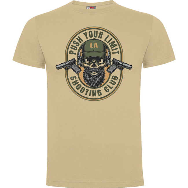 Tee-shirt Sable Push your limit - Army Design by Summit Outdoor