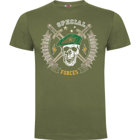 T-shirt Zielony Special forces - Army Design by Summit Outdoor