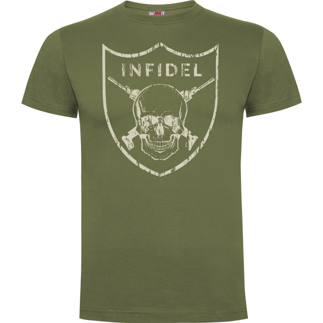 T-shirt Zielony Infidel - Army Design by Summit Outdoor